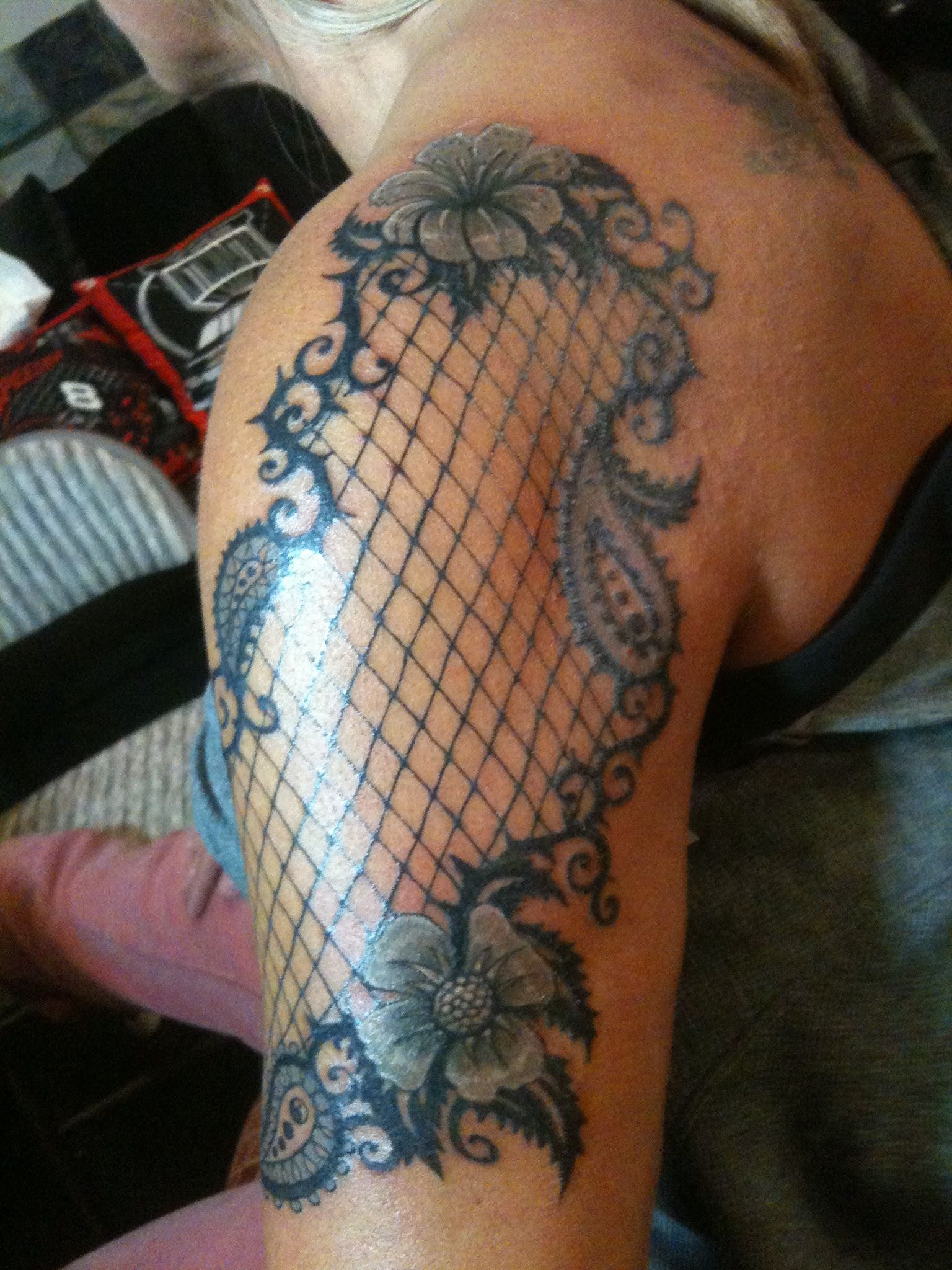 tattoos for women fish net